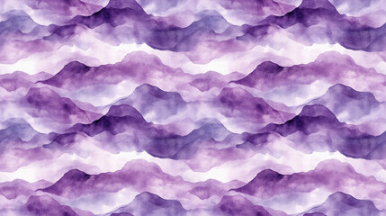 Obraz premium Seamless abstract watercolor pattern in soft lavender shades ideal for textile design and artistic projects