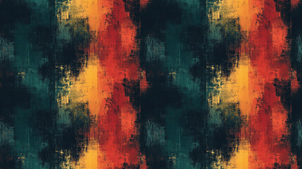 Fototapeta premium High quality seamless pattern of scratches and grunge texture resembling an oil painting ideal for creative backdrops