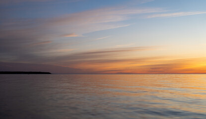 Obraz premium sunset over sea