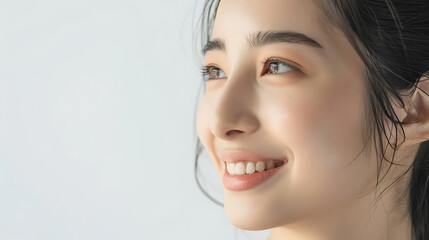 Naklejka premium beautiful woman