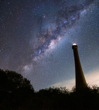 Lighthouse and milkyway 