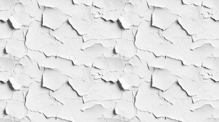 Obraz premium Seamless close up of a textured white paper background ideal for design projects and print applications