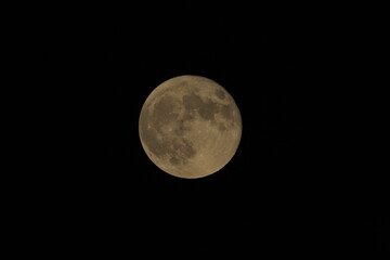 Obraz premium View of the Moon from Earth