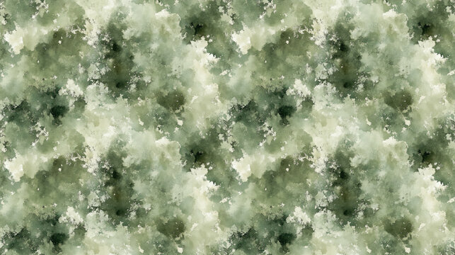 Khaki camouflage texture featuring a seamless watercolor design perfect for graphic apparel or military themed projects