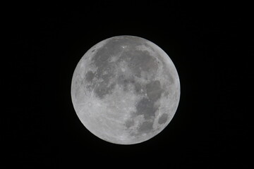 View of the Moon from Earth