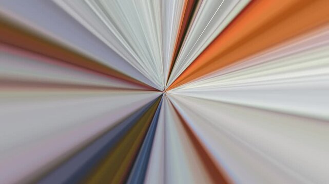 Animated footage of Blurred lines converge, radiating outward, light tones. Abstract background ideal for graphic design projects, website banners, or artistic concepts.
