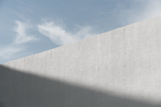 white wall