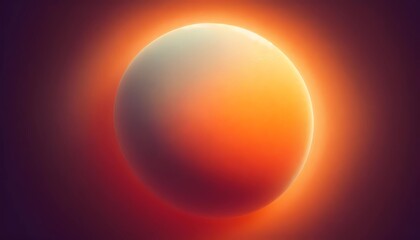 sunrise in the mountains, A close-up of a extremme smooth, orange and light silver gradient background with grainy texture., created with A.I genertive. 
