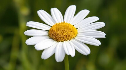 Obraz premium Close-Up of a Beautiful White Daisy Flower