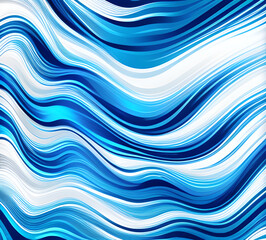 Fototapeta premium Blue and colorful wavy dynamic motion graphics. light motion shape curve. wavy banner template. background texture, neat cracks, 8k quality. generative ai 