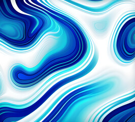 Fototapeta premium Blue and colorful wavy dynamic motion graphics. light motion shape curve. wavy banner template. background texture, neat cracks, 8k quality. generative ai 