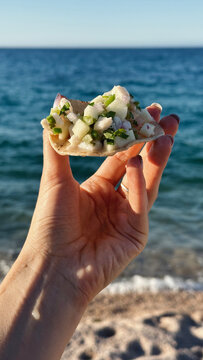 Delicious tostada