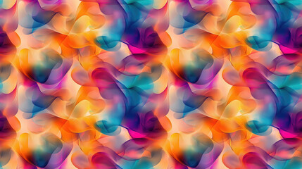 Seamless Christmas pattern featuring a blue purple color scheme with festive trees winter twigs and gift motifs for holiday decor