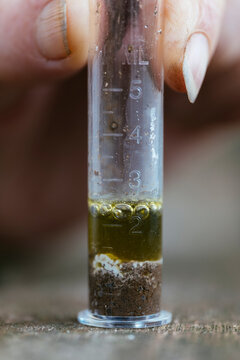 PH testing of soil
