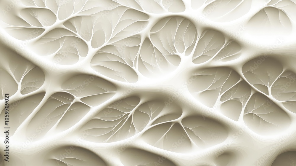 Aufkleber a beautiful background of thin, branching lines, creating a complex, eye-catching design