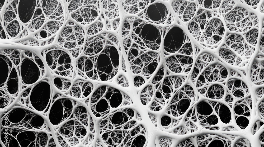 Aufkleber an intricate network of fine branching lines, forming a beautiful and captivating background