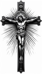 TATOO タトゥ 刺青 キリスト 十字架