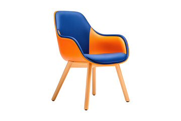Modern Two-Tone Armchair Design with Stylish Aesthetic for Contemporary Interiors