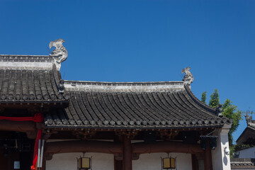 Traditional Chinese Huizhou architecture roof