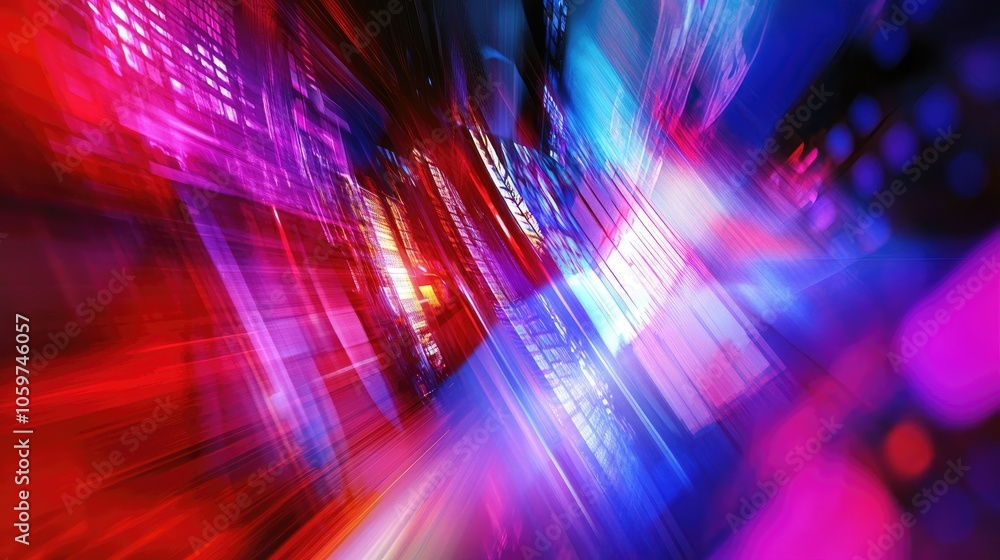 Poster tv and web streaming channels on dynamic background, tech and media in vibrant digital layout