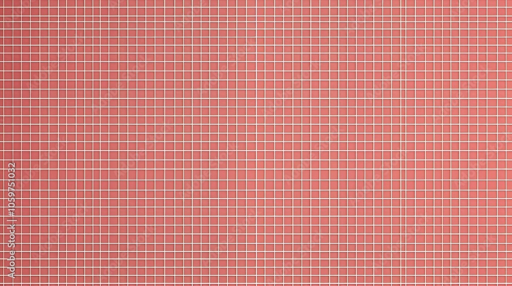 Poster red graph paper background with millimeter lines