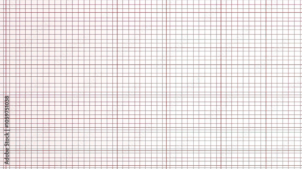Poster red millimeter graph paper background for design projects