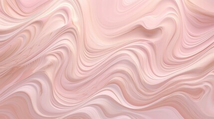 Obraz premium Soft Pink and Gold Swirl Pattern for Elegant Designs