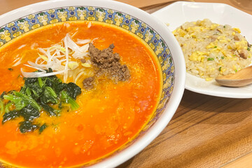 担々麺・チャーハンセット