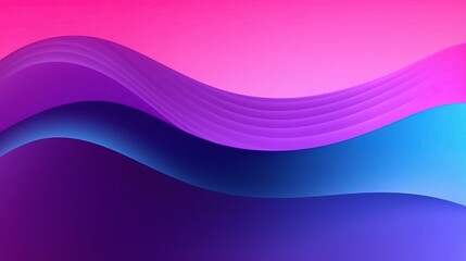 Gradient Lines in Pink, Purple, and Blue Background