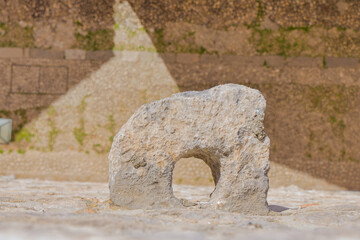 Stone Detail of Dubrovnik City walls