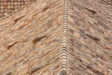 Traditional Terracotta Roof Tiles in Dubrovnik