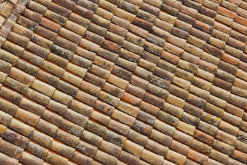 Traditional Terracotta Roof Tiles in Dubrovnik