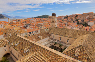 Stunning View of Franciscan Monastery in Dubrovnik