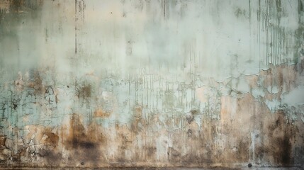 Obraz premium Vintage Wall Texture with Scratches and Faded Pattern