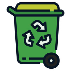 Waste Recycling Icon