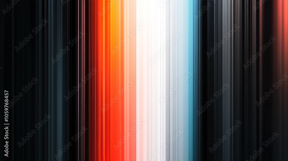 Poster blurred vertical lines background with a color gradient. abstract background for design