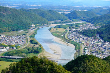 岐阜城からの眺め