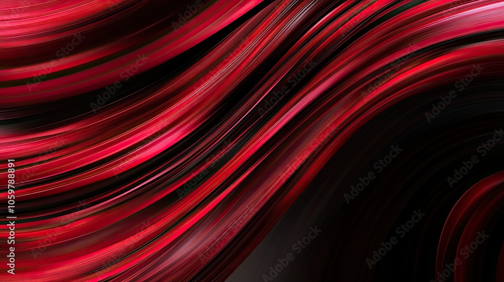 Poster vibrant red abstract background design