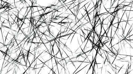 Dynamic Backgrounds with Chaotic Line Arrays: A Hand-Drawn Black and White Illustration for Posters and Flyers. This collection features an array of strokes and chaotic patterns, 