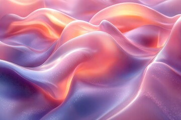 Obraz premium Gradient liquid abstract squared Holo Holographic background with halftone dots design Watercolor ombre gradient pattern design 3d geometric shapes background Abstract background generative AI