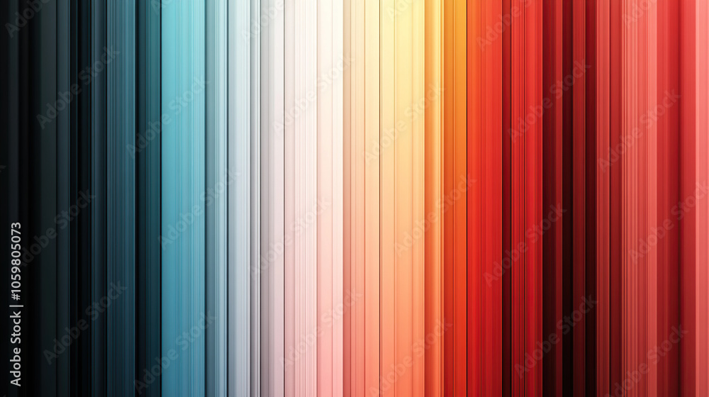 Poster blurred vertical lines background with a color gradient. abstract background for design