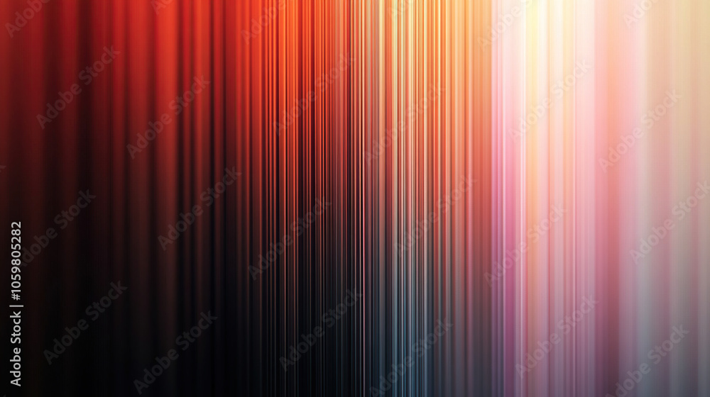Poster blurred vertical lines background with a color gradient. abstract background for design