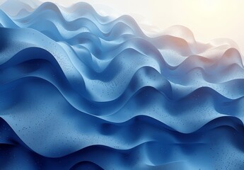 Obraz premium Blue Gradient Background with Bright Sparkling Texture Minimalist Illustration