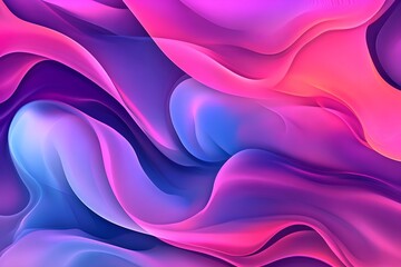 Obraz premium Gradient liquid abstract squared Holo Holographic background with halftone dots design Watercolor ombre gradient pattern design 3d geometric shapes background Abstract background generative AI