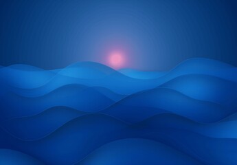 Naklejka premium Blue Gradient Background with Sparkling Texture