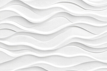 Obraz premium elegant design of white wavy patterns for visual aesthetics and modern applications