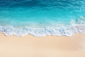 ocean bliss waves and serenity on the sandy shore