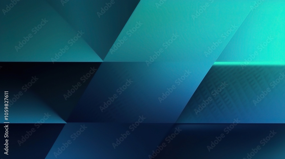 Poster Abstract Gradient 3D Background with Geometric Patterns