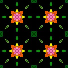 Fototapeta premium the imaginative fabric pattern or seamless pattern