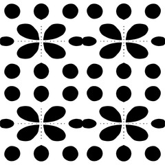 Fototapeta premium the imaginative fabric pattern or seamless pattern